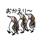 まじ3ペンギンさん（個別スタンプ：4）
