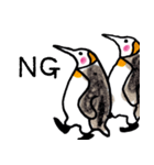 まじ3ペンギンさん（個別スタンプ：13）