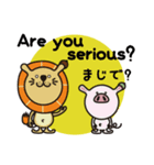 小さな帽子の動物達（個別スタンプ：20）