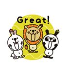 小さな帽子の動物達（個別スタンプ：22）