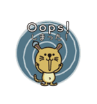 小さな帽子の動物達（個別スタンプ：24）
