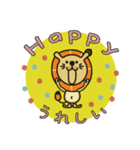 小さな帽子の動物達（個別スタンプ：25）
