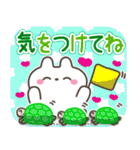 可愛い♡挨拶・気遣い♡ねこうさ（個別スタンプ：13）