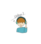 ヘッドフォン少年（個別スタンプ：4）