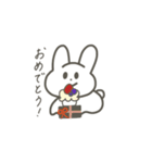 Worrywart RABBIT（個別スタンプ：16）