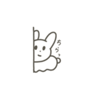 Worrywart RABBIT（個別スタンプ：21）