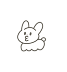 Worrywart RABBIT（個別スタンプ：27）