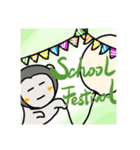 おサル先生のSchool Life ！！（個別スタンプ：18）