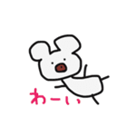 何気ないクマさん（個別スタンプ：1）