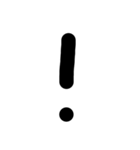 文字すたすたんふ（個別スタンプ：3）