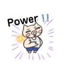 おぶぶたさん トレーニング編（個別スタンプ：9）