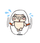 おぶぶたさん トレーニング編（個別スタンプ：12）