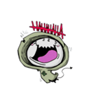 CLOVEREYES Monsters #1（個別スタンプ：3）