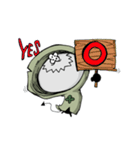 CLOVEREYES Monsters #1（個別スタンプ：5）