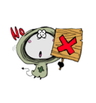 CLOVEREYES Monsters #1（個別スタンプ：6）