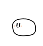 よく動くおもち（個別スタンプ：3）
