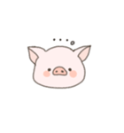 ぶたの使えるスタンプ（個別スタンプ：18）
