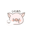 ぶたの使えるスタンプ（個別スタンプ：19）