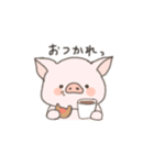 ぶたの使えるスタンプ（個別スタンプ：31）