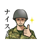 陸上自衛隊のLINEスタンプ6（個別スタンプ：7）