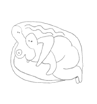 狂った私の言語化不可能な気持ち（個別スタンプ：10）