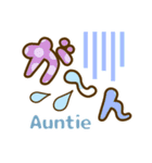 おばちゃん(Auntie)の 家庭連絡❤スタンプ（個別スタンプ：36）