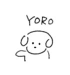 ゆるい無表情わんこ。（個別スタンプ：11）