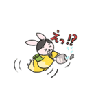お茶うさぎ！（修正版）（個別スタンプ：6）