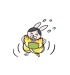 お茶うさぎ！（修正版）（個別スタンプ：24）