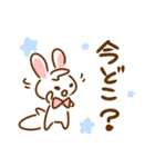 ゆるっと輝く！Kirabbit  フー＆タゴ（個別スタンプ：4）