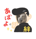 リアル黒猫・ロシアンブルー・ベンガル（個別スタンプ：3）