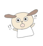 らふスタンプ :デブ犬に体つけました（個別スタンプ：5）