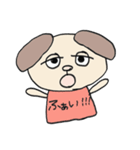 らふスタンプ :デブ犬に体つけました（個別スタンプ：7）