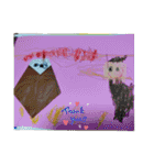 erena 2,3歳 こどもの絵（個別スタンプ：33）