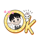 お髭サラリーマン（個別スタンプ：3）