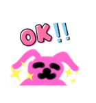 うさぎさんスタンプ☆☆（個別スタンプ：2）