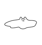 スマホ猫（個別スタンプ：1）