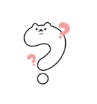 スマホ猫（個別スタンプ：3）