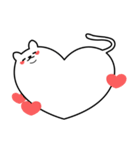 スマホ猫（個別スタンプ：9）
