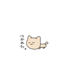 それなりに言葉が分かるちっちぇ猫（個別スタンプ：3）