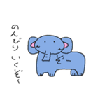 ゆるるゆるる動物園（個別スタンプ：1）