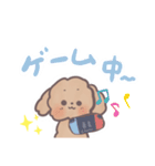 トイプードル すたんぷ（個別スタンプ：18）