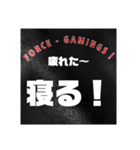 日時会話 (少し間を置く大文字)（個別スタンプ：2）