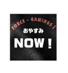 日時会話 (少し間を置く大文字)（個別スタンプ：32）
