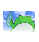 ベルツノガエルのベルくん（個別スタンプ：2）
