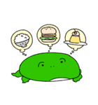 ベルツノガエルのベルくん（個別スタンプ：34）