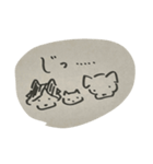犬2猫1は黄金比（個別スタンプ：14）