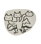 犬2猫1は黄金比（個別スタンプ：40）