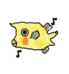コンゴウフグの幼魚さん（個別スタンプ：9）