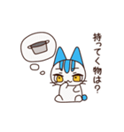 動く！猫かわいいスタンプ！アウトドア編2（個別スタンプ：10）